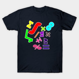 Mathematical formulas T-Shirt